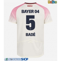 Maglie da calcio Bayer Leverkusen Loic Bade #5 Seconda Maglia 2025-26 Manica Corta